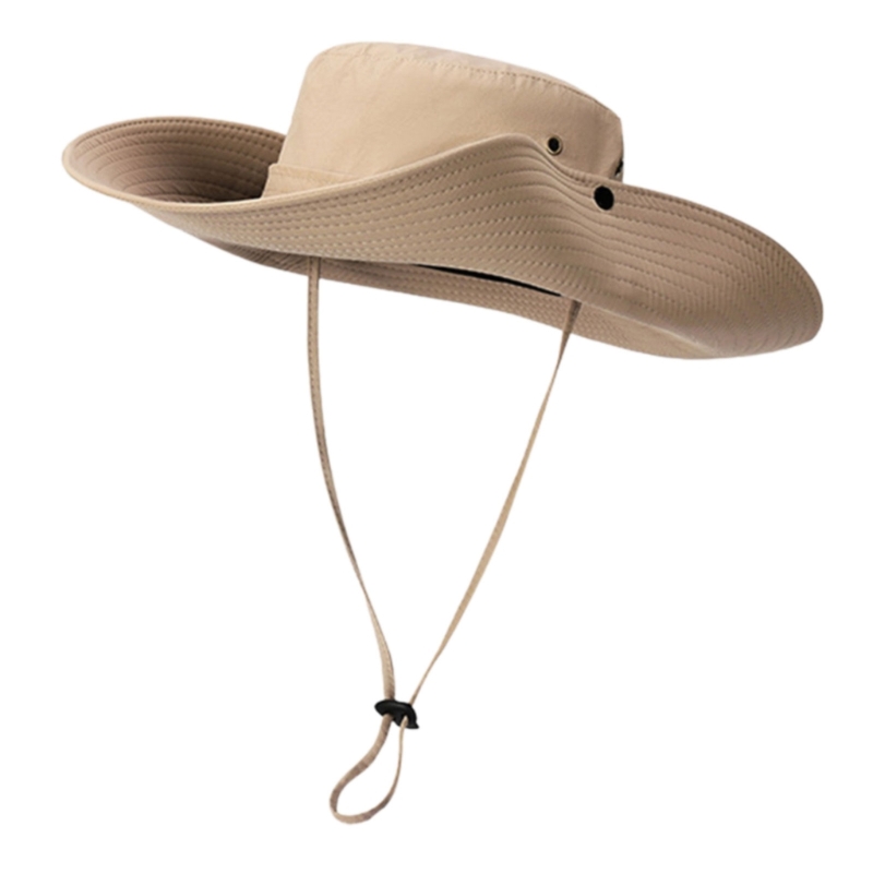 Packable Hat Nylon - Opvouwbare vissershoed voor buiten, breedgerand, unisex