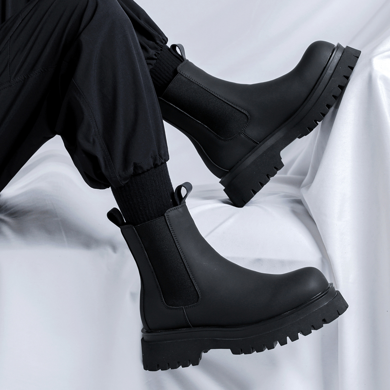 Espadrille Slip On - 2026 Platform Zwarte High Top Boots