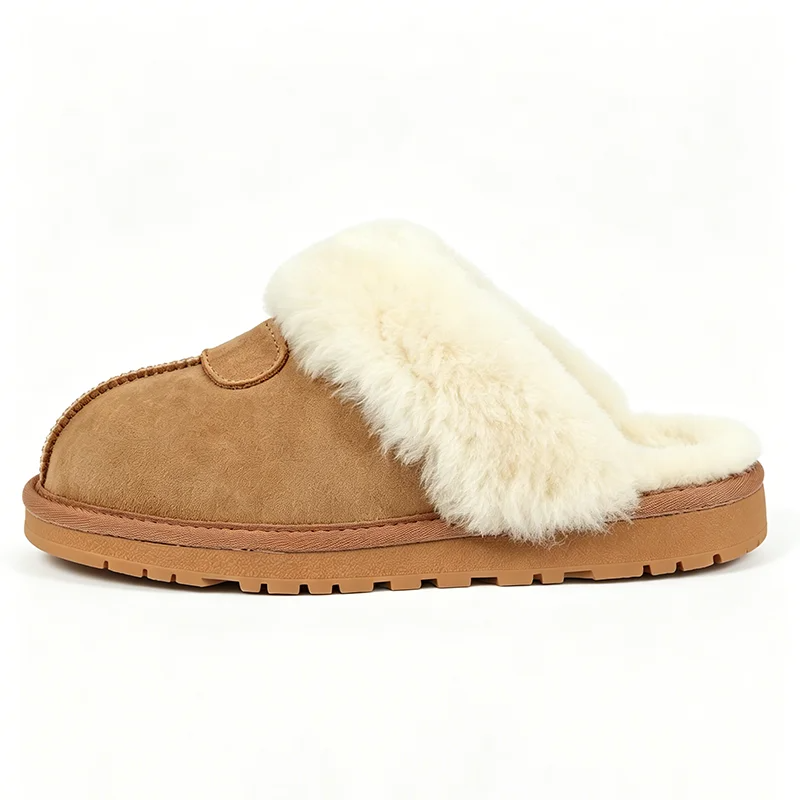 Natuurlijke Bontpantoffels voo - Espadrille Slip On recensie en prijs